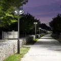 Solar-Powered Outdoor Street Light with IP66 Waterproof Rating